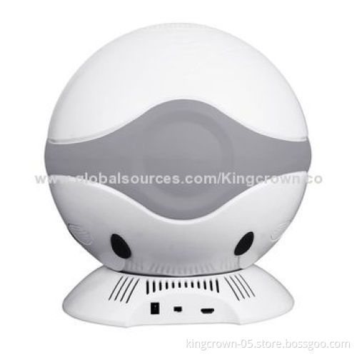 Waterproof wireless speaker ball, design with FM, 9W output power